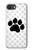 S2355 動物ポウあしあと Paw Foot Print iPhone 16e, 17e バックケース、フリップケース・カバー