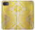 S2713 黄蛇の皮膚 グラフィックプリント Yellow Snake Skin Graphic Printed iPhone 16e バックケース、フリップケース・カバー