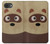 S2825 かわいいアライグマ Cute Cartoon Raccoon iPhone 16e, 17e バックケース、フリップケース・カバー