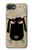 S2826 眠えない黒い羊 Cute Cartoon Unsleep Black Sheep iPhone 16e, 17e バックケース、フリップケース・カバー