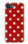 S2951 赤の水玉 Red Polka Dots iPhone 16e, 17e バックケース、フリップケース・カバー