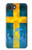 S2990 スウェーデンサッカー Sweden Football Soccer Flag iPhone 16e バックケース、フリップケース・カバー