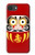 S3045 ダルマ人形 Japan Good Luck Daruma Doll iPhone 16e, 17e バックケース、フリップケース・カバー