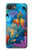 S3227 水中の世界の漫画 Underwater World Cartoon iPhone 16e, 17e バックケース、フリップケース・カバー