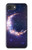 S3324 彎月・月・ギャラクシー Crescent Moon Galaxy iPhone 16e バックケース、フリップケース・カバー