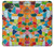 S3391 モザイクアートグラフィック Abstract Art Mosaic Tiles Graphic iPhone 16e バックケース、フリップケース・カバー