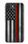 S3472 消防士細い赤線旗 Firefighter Thin Red Line Flag iPhone 16e, 17e バックケース、フリップケース・カバー