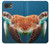 S3497 ウミガメ Green Sea Turtle iPhone 16e, 17e バックケース、フリップケース・カバー