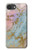 S3717 ローズゴールドブルーパステル大理石グラフィックプリント Rose Gold Blue Pastel Marble Graphic Printed iPhone 16e, 17e バックケース、フリップケース・カバー