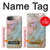 S3717 ローズゴールドブルーパステル大理石グラフィックプリント Rose Gold Blue Pastel Marble Graphic Printed iPhone 16e バックケース、フリップケース・カバー
