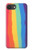 S3799 かわいい縦水彩レインボー Cute Vertical Watercolor Rainbow iPhone 16e, 17e バックケース、フリップケース・カバー