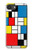 S3814 ピエトモンドリアン線画作曲 Piet Mondrian Line Art Composition iPhone 16e, 17e バックケース、フリップケース・カバー