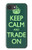 S3862 落ち着いてトレード Keep Calm and Trade On iPhone 16e, 17e バックケース、フリップケース・カバー