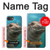 S3871 かわいい赤ちゃんカバ カバ Cute Baby Hippo Hippopotamus iPhone 16e バックケース、フリップケース・カバー