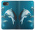 S3878 イルカ Dolphin iPhone 16e, 17e バックケース、フリップケース・カバー