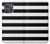 S1596 黒と白のストライプ Black and White Striped Motorola Moto G Power (2025) バックケース、フリップケース・カバー