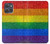 S2683 レインボーフラッグ プライド旗 Rainbow LGBT Pride Flag Motorola Moto G Power (2025,2026) バックケース、フリップケース・カバー
