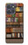S3154 本棚 Bookshelf Motorola Moto G Power (2025,2026) バックケース、フリップケース・カバー
