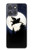 S3289 飛豚 満月 Flying Pig Full Moon Night Motorola Moto G Power (2025,2026) バックケース、フリップケース・カバー