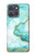 S3399 緑の大理石のグラフィックプリント Green Marble Graphic Print Motorola Moto G Power (2025,2026) バックケース、フリップケース・カバー