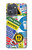 S3960 安全標識ステッカー コラージュ Safety Signs Sticker Collage Motorola Moto G Power (2025,2026) バックケース、フリップケース・カバー