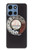 S0059 レトロなダイヤル式の電話ダイヤル Retro Rotary Phone Dial On Motorola Moto G 5G (2025) バックケース、フリップケース・カバー