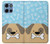 S2669 犬の足 骨 可愛い漫画のパターン Cute Dog Paws Bones Cartoon Motorola Moto G 5G (2025) バックケース、フリップケース・カバー
