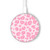 S2213 ピンクのヒョウ柄 Pink Leopard Pattern ワイヤレス充電パッド 15W タイプC iPhone Android LEDライト充電ステーション
