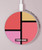 S2795 チークパレット Cheek Palette Color ワイヤレス充電パッド 15W タイプC iPhone Android LEDライト充電ステーション