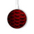 S2879 レッドアロワナのスケール Red Arowana Fish Scale ワイヤレス充電パッド 15W タイプC iPhone Android LEDライト充電ステーション