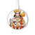 S3186 ハヌマン Lord Hanuman Chalisa Hindi Hindu ワイヤレス充電パッド 15W タイプC iPhone Android LEDライト充電ステーション
