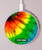S3422 タイダイ Tie Dye ワイヤレス充電パッド 15W タイプC iPhone Android LEDライト充電ステーション