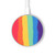 S3799 かわいい縦水彩レインボー Cute Vertical Watercolor Rainbow ワイヤレス充電パッド 15W タイプC iPhone Android LEDライト充電ステーション