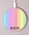 S3849 カラフルな縦の色 Colorful Vertical Colors ワイヤレス充電パッド 15W タイプC iPhone Android LEDライト充電ステーション