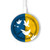 S3857 平和鳩 ウクライナの旗 Peace Dove Ukraine Flag ワイヤレス充電パッド 15W タイプC iPhone Android LEDライト充電ステーション