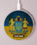 S3858 ウクライナ ヴィンテージ旗 Ukraine Vintage Flag ワイヤレス充電パッド 15W タイプC iPhone Android LEDライト充電ステーション