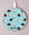 S3860 ココナッツドット柄 Coconut Dot Pattern ワイヤレス充電パッド 15W タイプC iPhone Android LEDライト充電ステーション