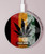 S3890 レゲエ ラスタ フラッグ スモーク Reggae Rasta Flag Smoke ワイヤレス充電パッド 15W タイプC iPhone Android LEDライト充電ステーション
