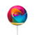 S1671 虹色のバラ Rainbow Colorful Rose iPhone 16 15 14 13 12用MagSafe 15W対応磁気ワイヤレス充電パッド