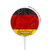 S2935 ドイツ旗地図 Germany Flag Map iPhone 16 15 14 13 12用MagSafe 15W対応磁気ワイヤレス充電パッド