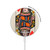 S3429 クイーンハートカード Queen Hearts Card iPhone 16 15 14 13 12用MagSafe 15W対応磁気ワイヤレス充電パッド