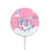 S3518 ユニコーン漫画 Unicorn Cartoon iPhone 16 15 14 13 12用MagSafe 15W対応磁気ワイヤレス充電パッド