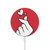 S3701 ミニハートラブサイン Mini Heart Love Sign iPhone 16 15 14 13 12用MagSafe 15W対応磁気ワイヤレス充電パッド