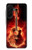 S0415 火ギター Fire Guitar Burn Samsung Galaxy A26 バックケース、フリップケース・カバー