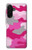 S2525 ンク迷彩 Pink Camo Camouflage Samsung Galaxy A26 バックケース、フリップケース・カバー