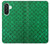 S2704 グリーンフィッシュスケールパターングラフィック Green Fish Scale Pattern Graphic Samsung Galaxy A26 バックケース、フリップケース・カバー