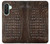 S2850 アリゲータースキングラフィック Brown Skin Alligator Graphic Printed Samsung Galaxy A26 バックケース、フリップケース・カバー