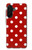 S2951 赤の水玉 Red Polka Dots Samsung Galaxy A26 バックケース、フリップケース・カバー