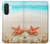 S3212 シーシェルズ・ヒトデ・ビーチ Sea Shells Starfish Beach Samsung Galaxy A26 バックケース、フリップケース・カバー