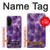 S3713 パープルクォーツアメジストグラフィックプリント Purple Quartz Amethyst Graphic Printed Samsung Galaxy A26 バックケース、フリップケース・カバー